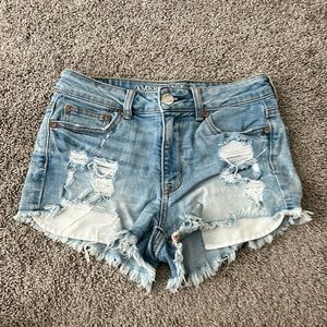 American Eagle girls jean shorts - STRETCH HIGH-RISE FESTIVAL